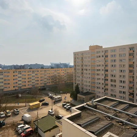 National Stadium - 7th Floor, Parking And Balcony - By Rentujemy Apartamento Varsovia